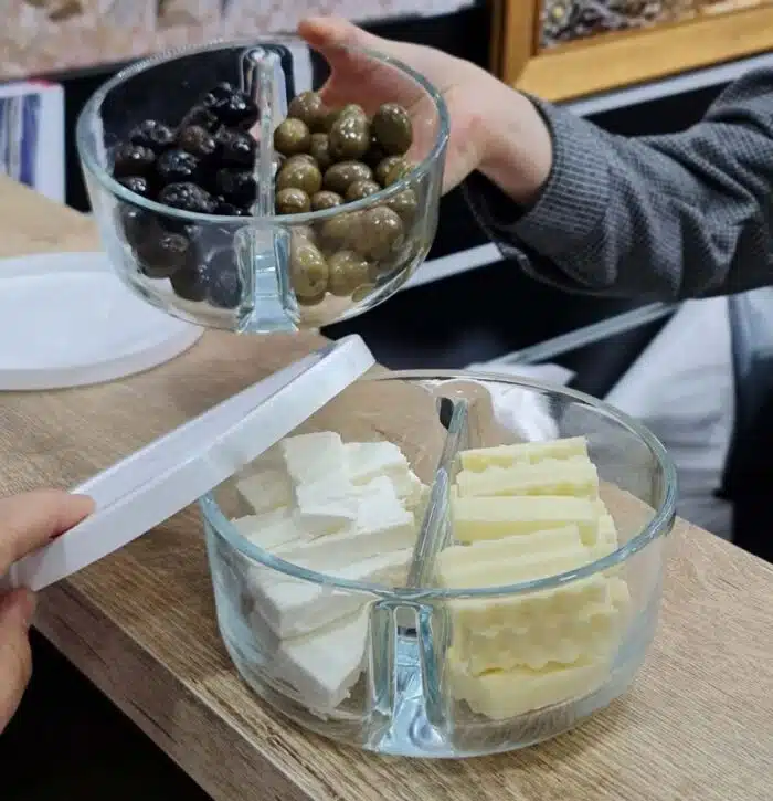 ظرف غذا دو تکه