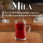 جدیدترین استکان دسته دار چای خوری میلا پاشاباغچه Mila