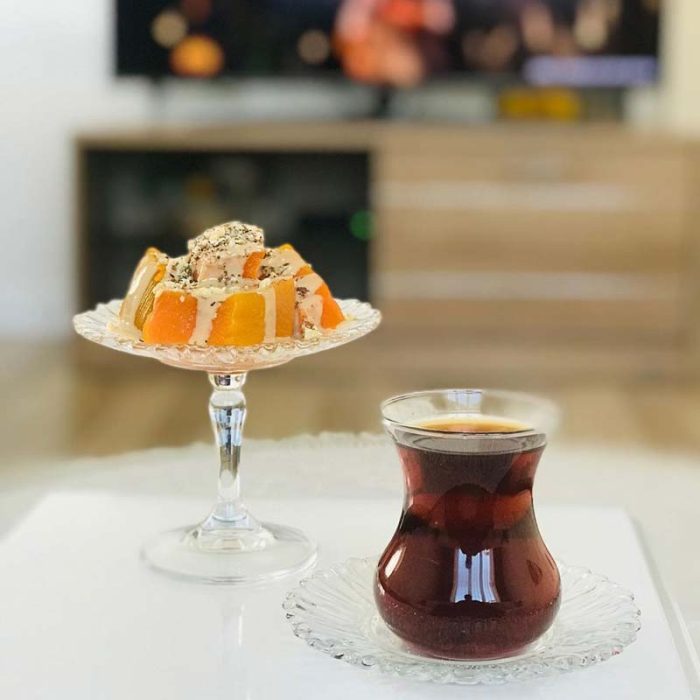 استند کیک و شیرینی ارورا پاشاباغچه ترکیه Aurora