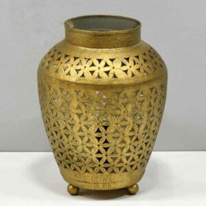 آباژور رومیزی طلایی