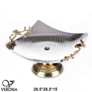 ظرف شیرینی استیل ورونا هندی