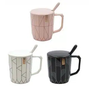 ماگ سرامیکی درب دار