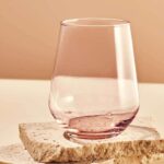 نیم لیوان رنگی الگرا صورتی پاشاباغچه ترکیه Allegra