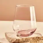 نیم لیوان رنگی الگرا صورتی پاشاباغچه ترکیه Allegra