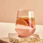 نیم لیوان رنگی الگرا صورتی پاشاباغچه ترکیه Allegra