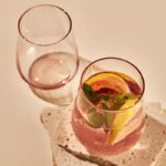 نیم لیوان رنگی الگرا صورتی پاشاباغچه ترکیه Allegra