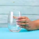 نیم لیوان رنگی لینکا صورتی پاشاباغچه ترکیه Linka