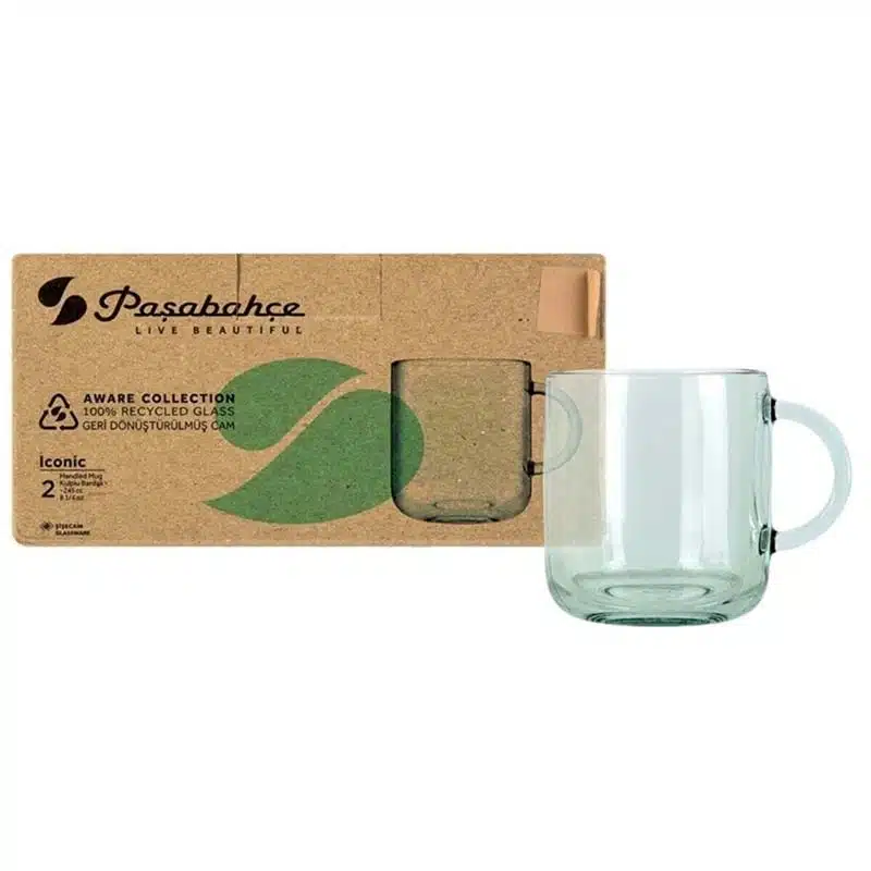 55192 Aware (2) ماگ چای خوری سبز آیکونیک پاشاباغچه Iconic Aware