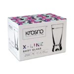 شات ودکا کریستال کروسنو لهستان مدل ایکس لاین Krosno X-LINE