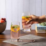 لیوان بلند تپل راک کریستال نود پاشاباغچه Nude Rocks-B