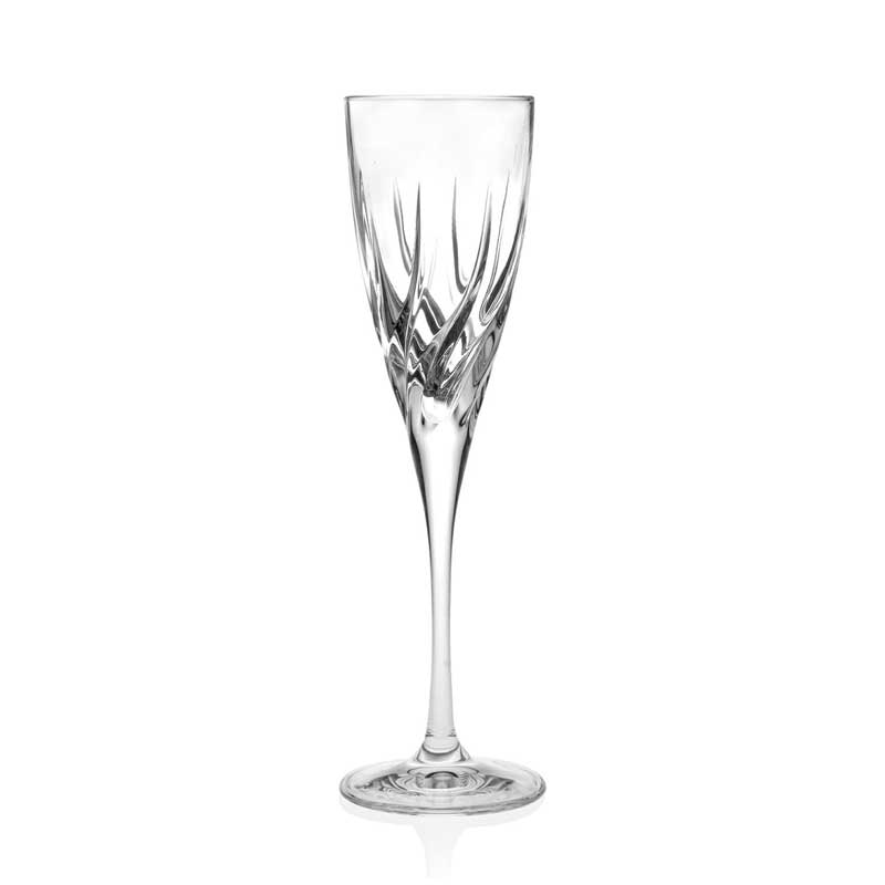 RCR Trix 25614020106 (1) گیلاس کریستال شامپاین خوری تریکس ایتالیا RCR Trix